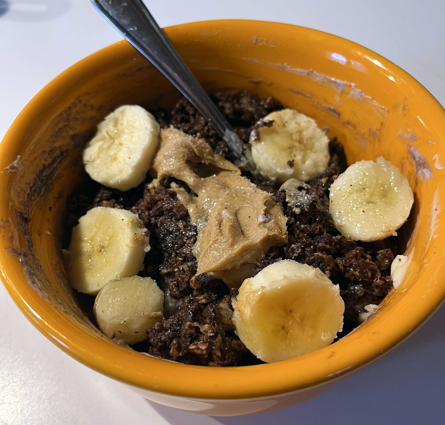 Chocolate Peanut Butter Scrambled Oats